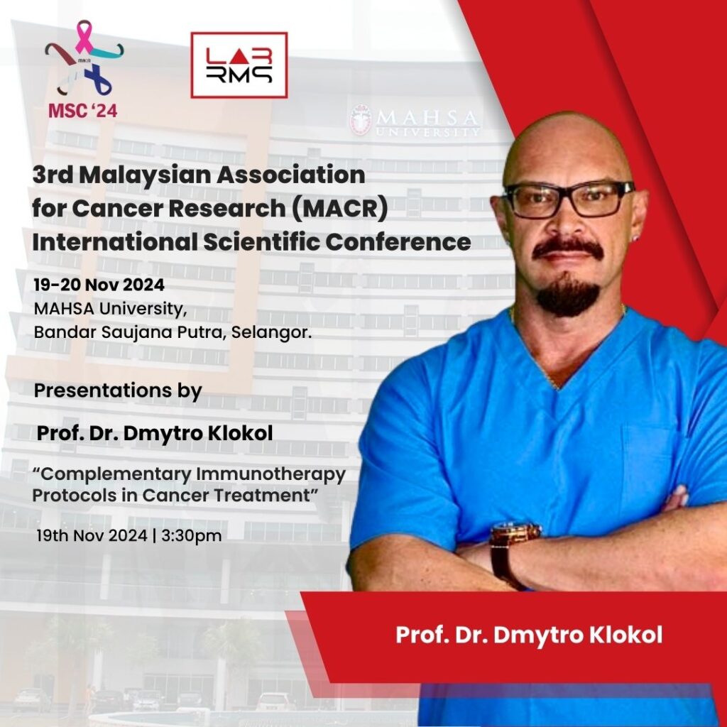 3rd Malaysian Association for Cancer Research (MACR) International Scientific Conference 2024